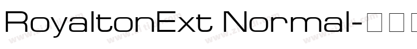 RoyaltonExt Normal字体转换